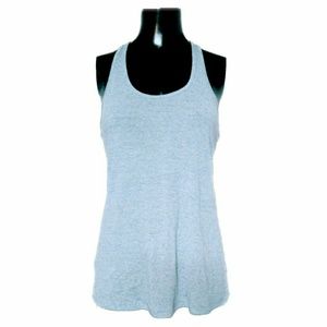 OMT Active Blue With Black Stripe Tank Top